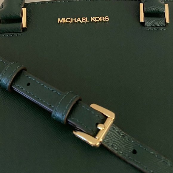 Michael Kors Limited Edition Green Satchel NWT - Picture 3 of 16